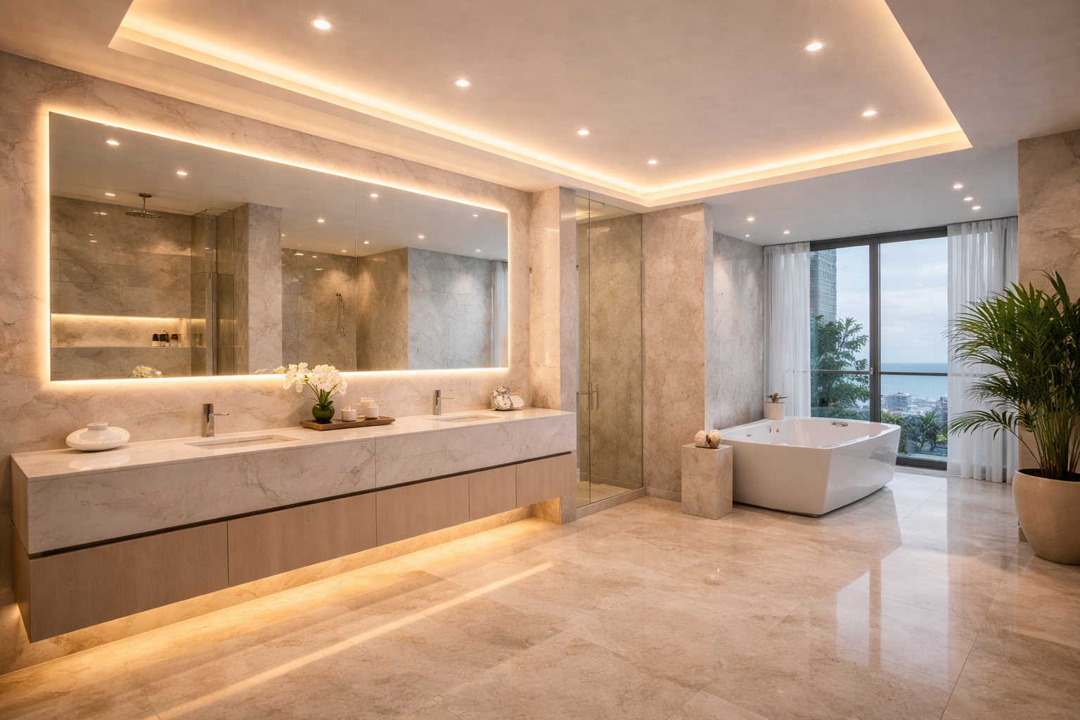 Proyecto de iluminación — iluminacion de baño