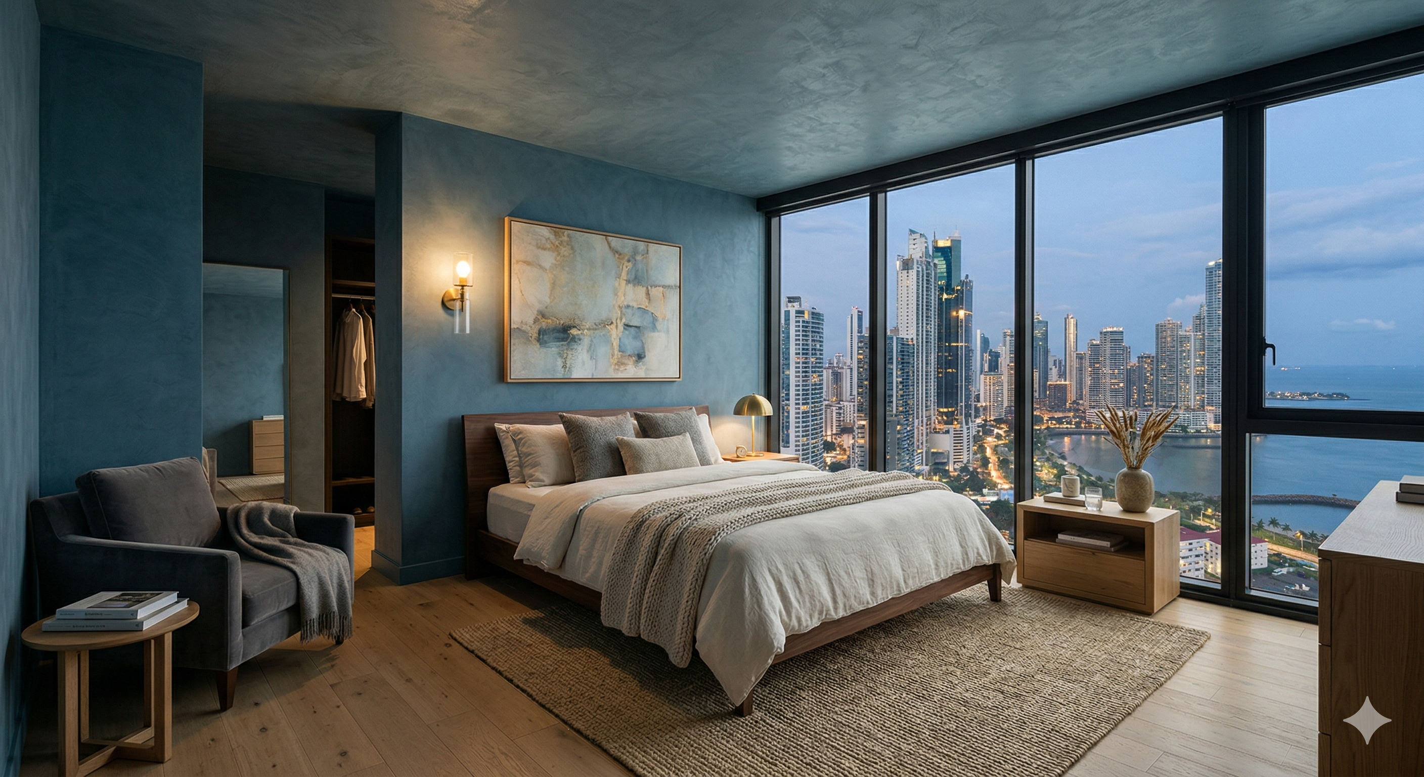 Textura decorativa premium en superficie continua