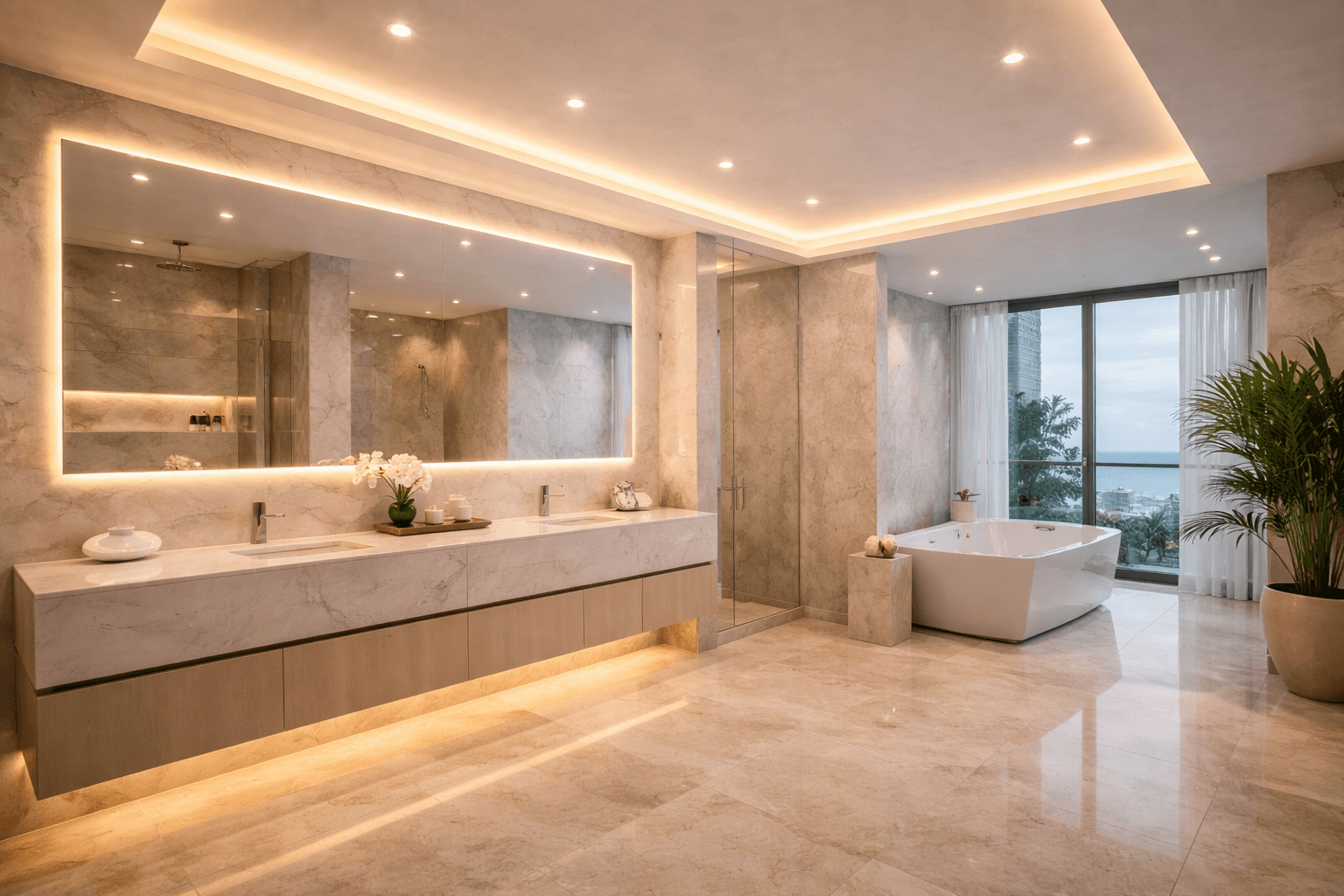Iluminacion de baño